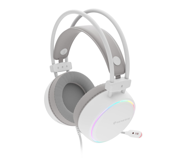 Genesis NEON 613 G2 RGB Białe - 1328939 - zdjęcie 3